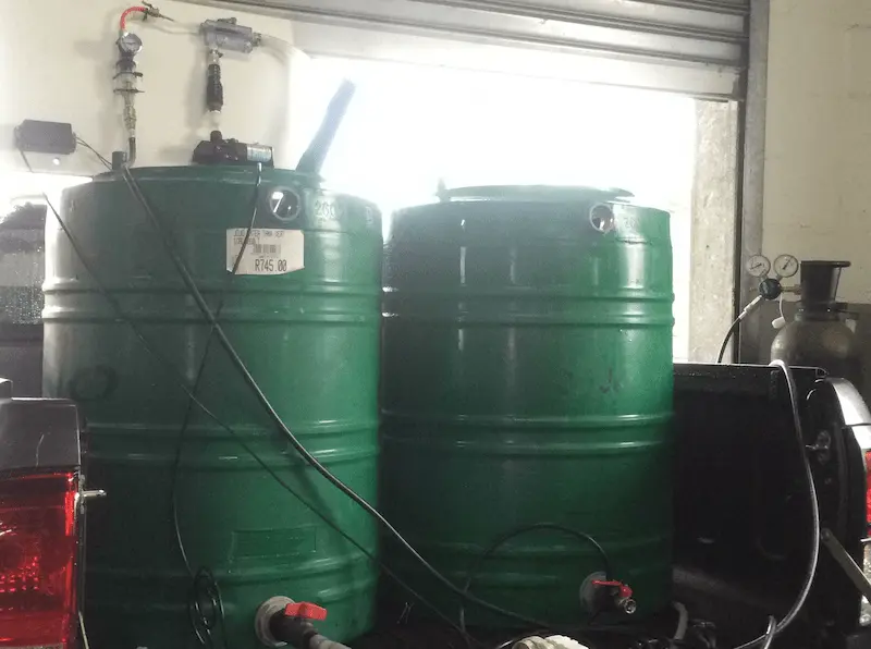 Compost-nanobubble-UFB-setup setup-compostwater-nanobubble -aeration