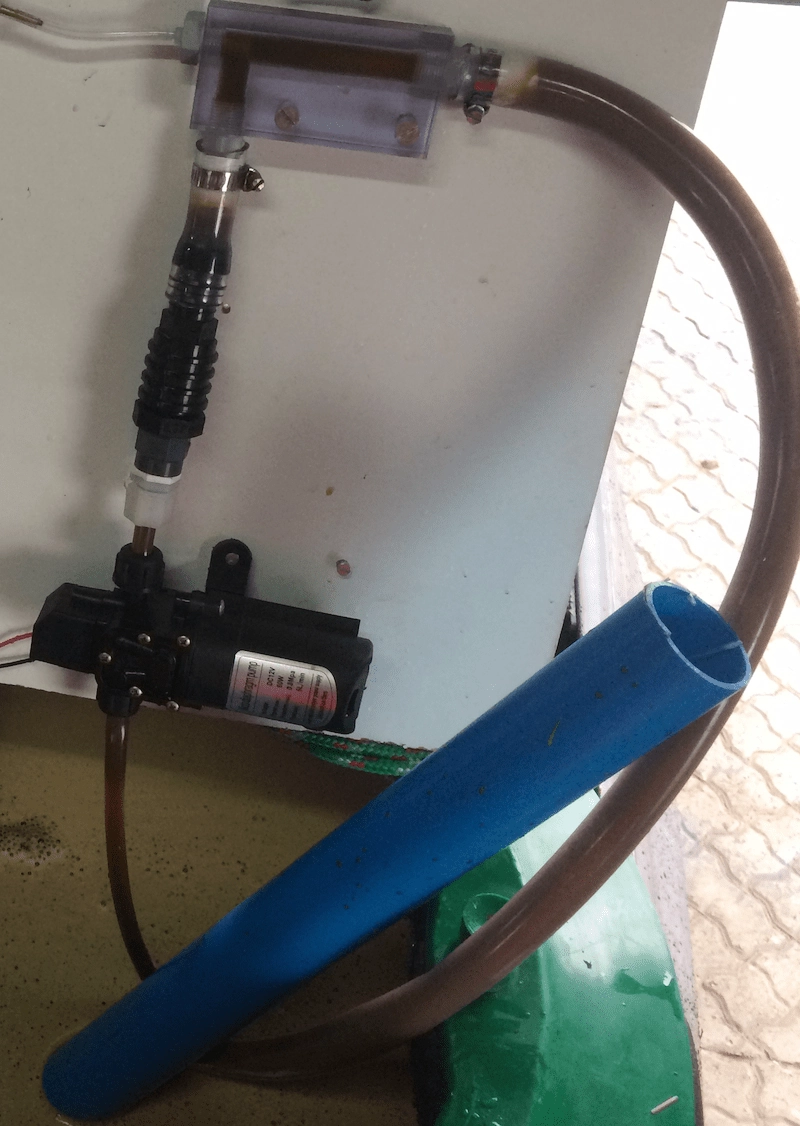 compost water treated by nanobubbles